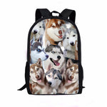 Cat Dog Backpack for  Student