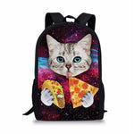 Cat Dog Backpack for  Student