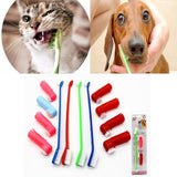 One Set Pet Cat Dog toothbrush