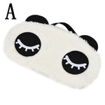 New Cute Face White Panda Eye mask