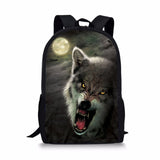 Cat Dog Backpack for  Student